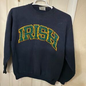 Notre Dame Irish Navy Blue Sweater